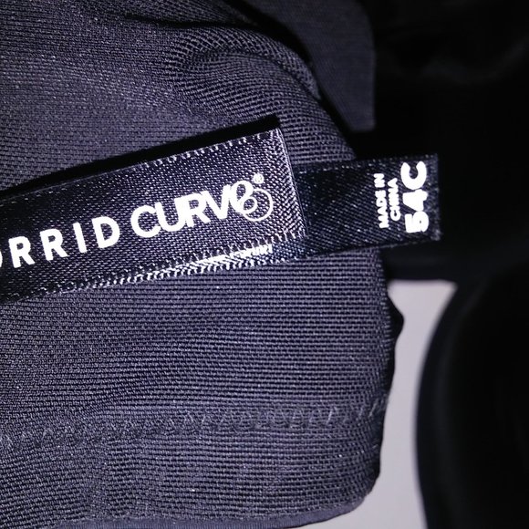 Torrid Curve Bra 54C 360 Back Smoothing T Shirt Solid Black Lightly Lined Underw - Picture 10 of 12